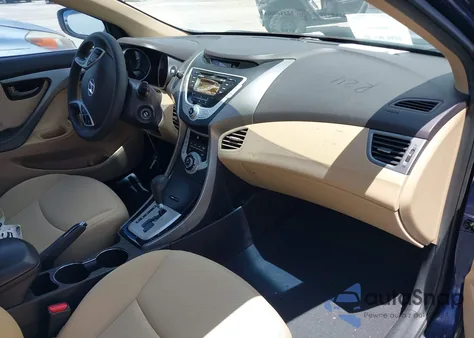 2013 Hyundai Elantra Gls from USA, damaged, VIN 5NPDH4AE9DH156106